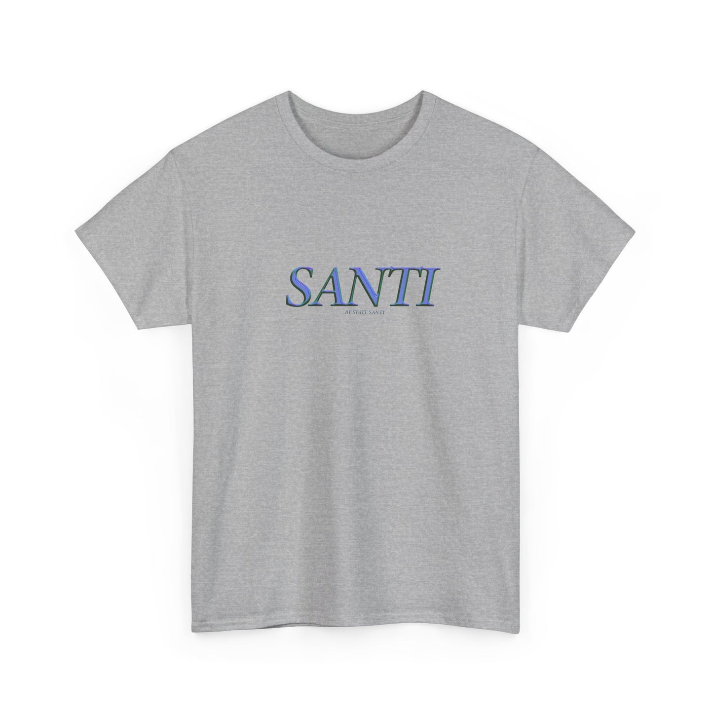 Santi Unisex Heavy Cotton Tee - Casual & Stylish Graphic Shirt