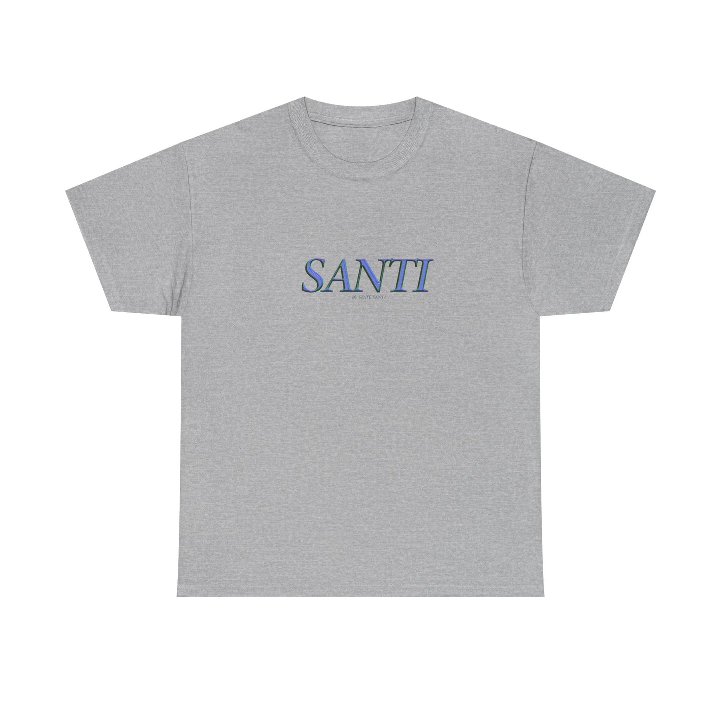 Santi Unisex Heavy Cotton Tee - Casual & Stylish Graphic Shirt