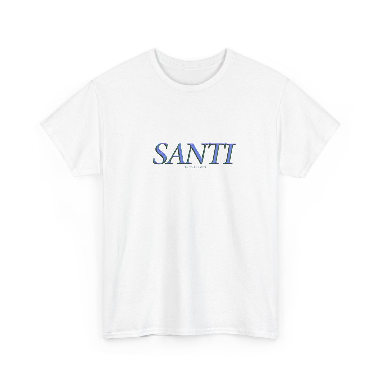 Santi Unisex Heavy Cotton Tee - Casual & Stylish Graphic Shirt