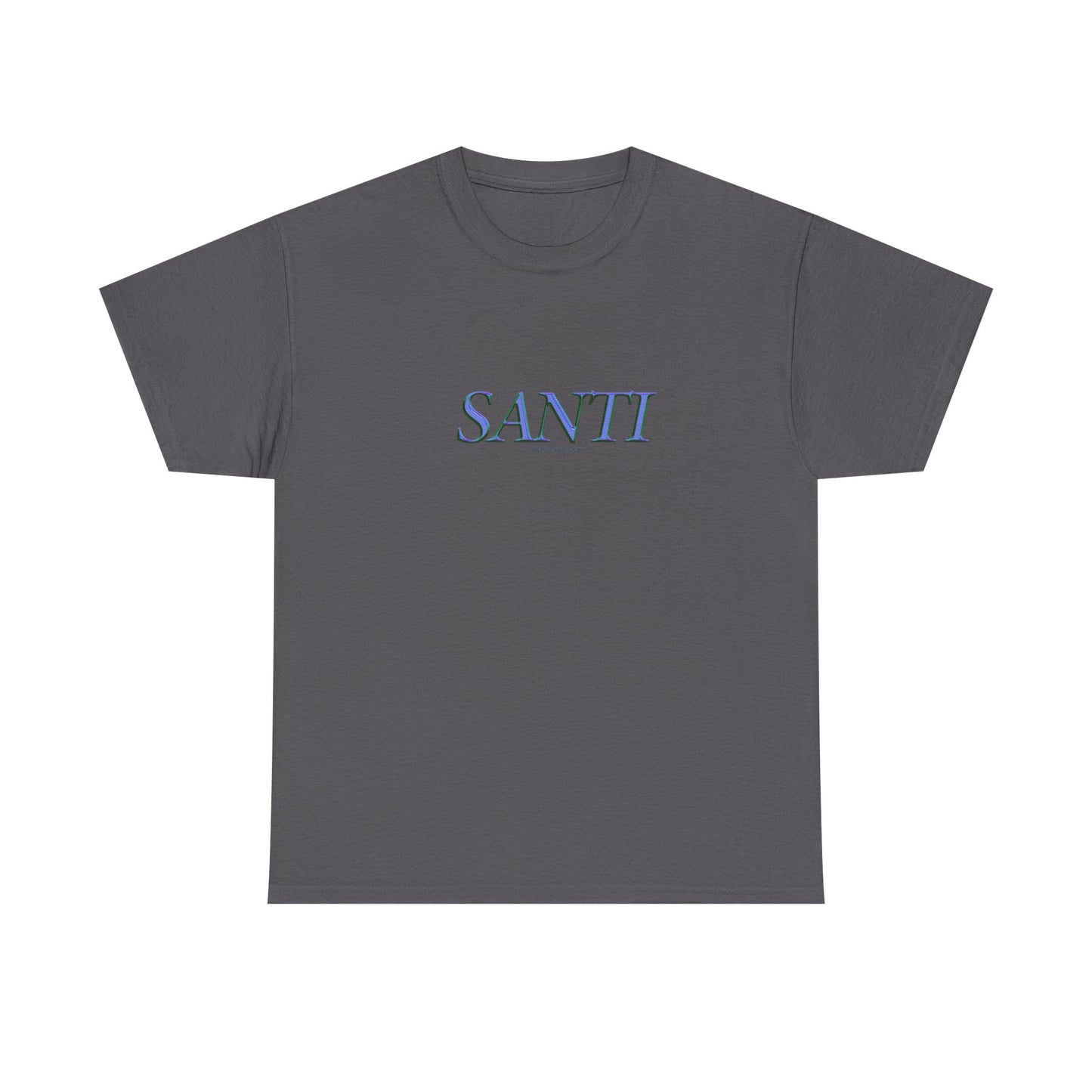 Santi Unisex Heavy Cotton Tee - Casual & Stylish Graphic Shirt