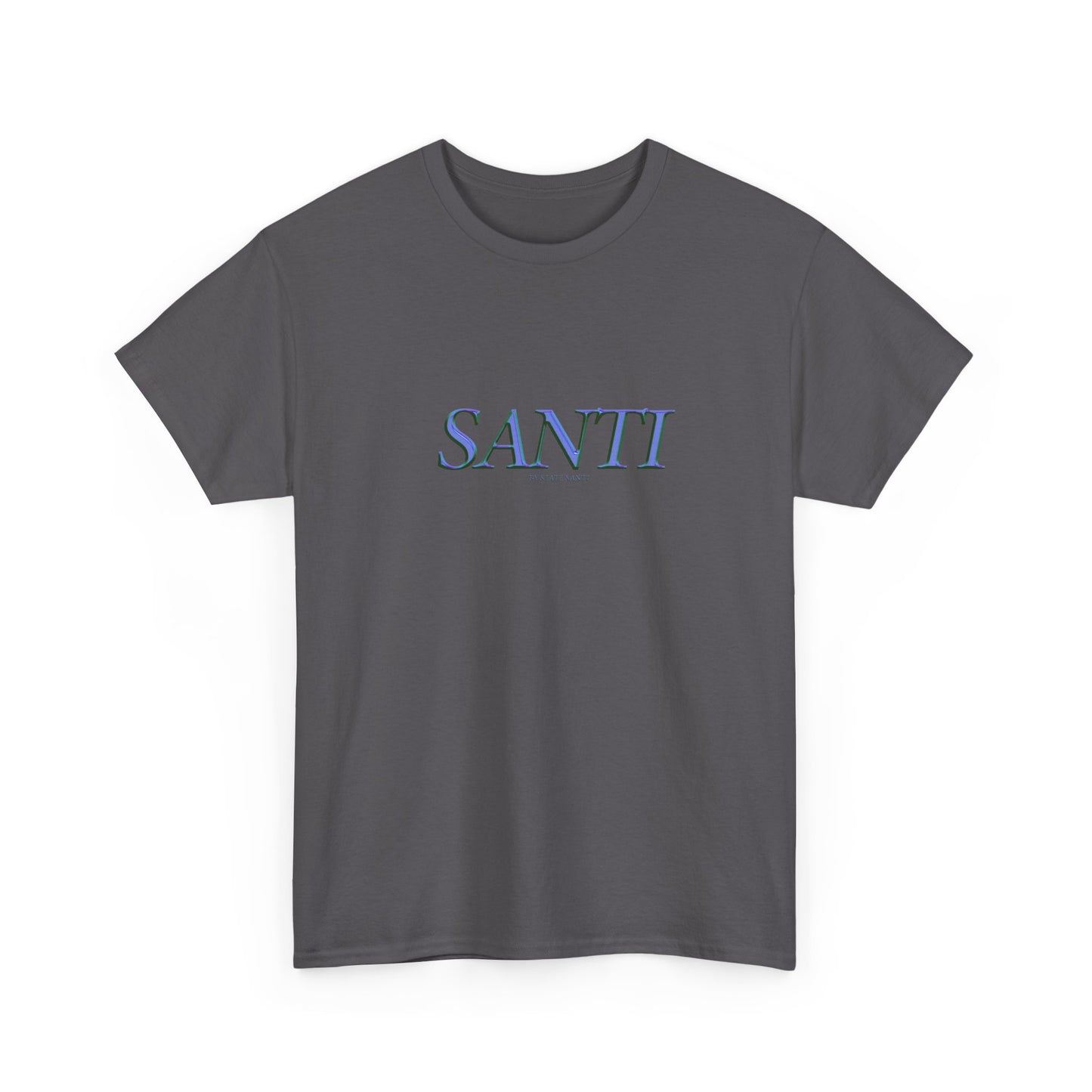 Santi Unisex Heavy Cotton Tee - Casual & Stylish Graphic Shirt